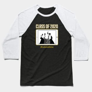 Class of 2020 Online Graduation Baseball T-Shirt